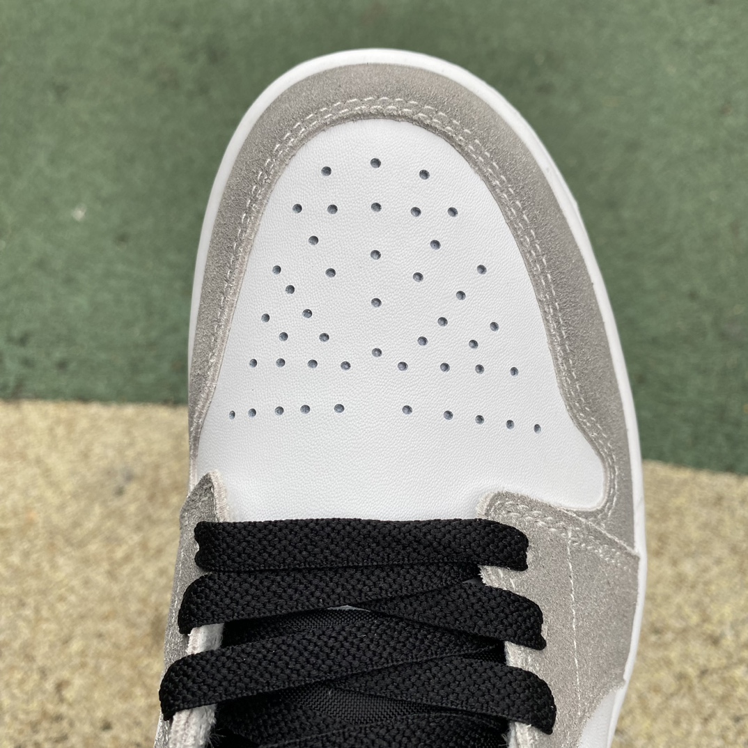 aj1黑白灰拼接low尺码40-46纯原版️AirJordan1lowAJ1耐克黑白灰复古运动篮球鞋DX