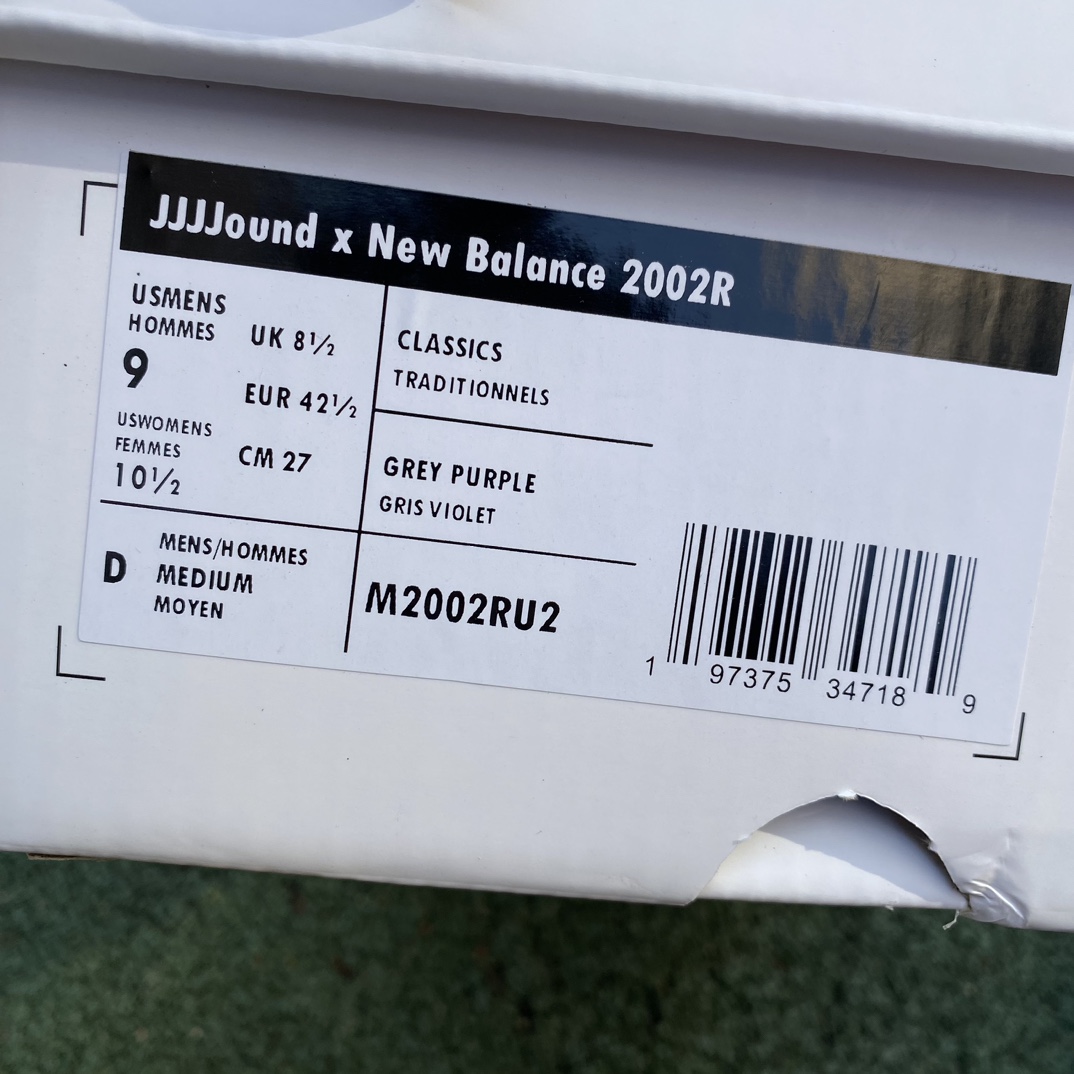 NB2002r灰黑蓝尺码36-46.5JJJJoundxNewBalanceNB2002R灰黑蓝低帮复古