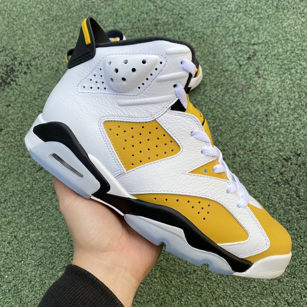 aj6白黄尺码40.5-48.5️45.5纯原版-AirJordan6“YellowOchre”CT85