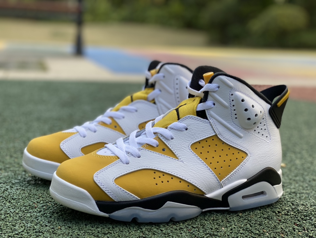 aj6白黄尺码40.5-48.5️45.5纯原版-AirJordan6“YellowOchre”CT85