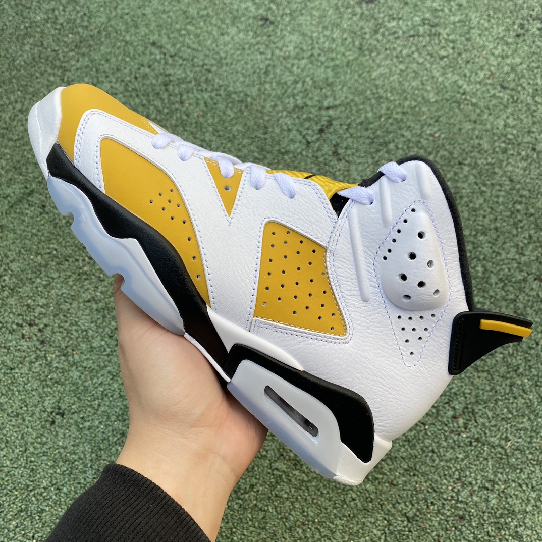 aj6白黄尺码40.5-48.5️45.5纯原版-AirJordan6“YellowOchre”CT85