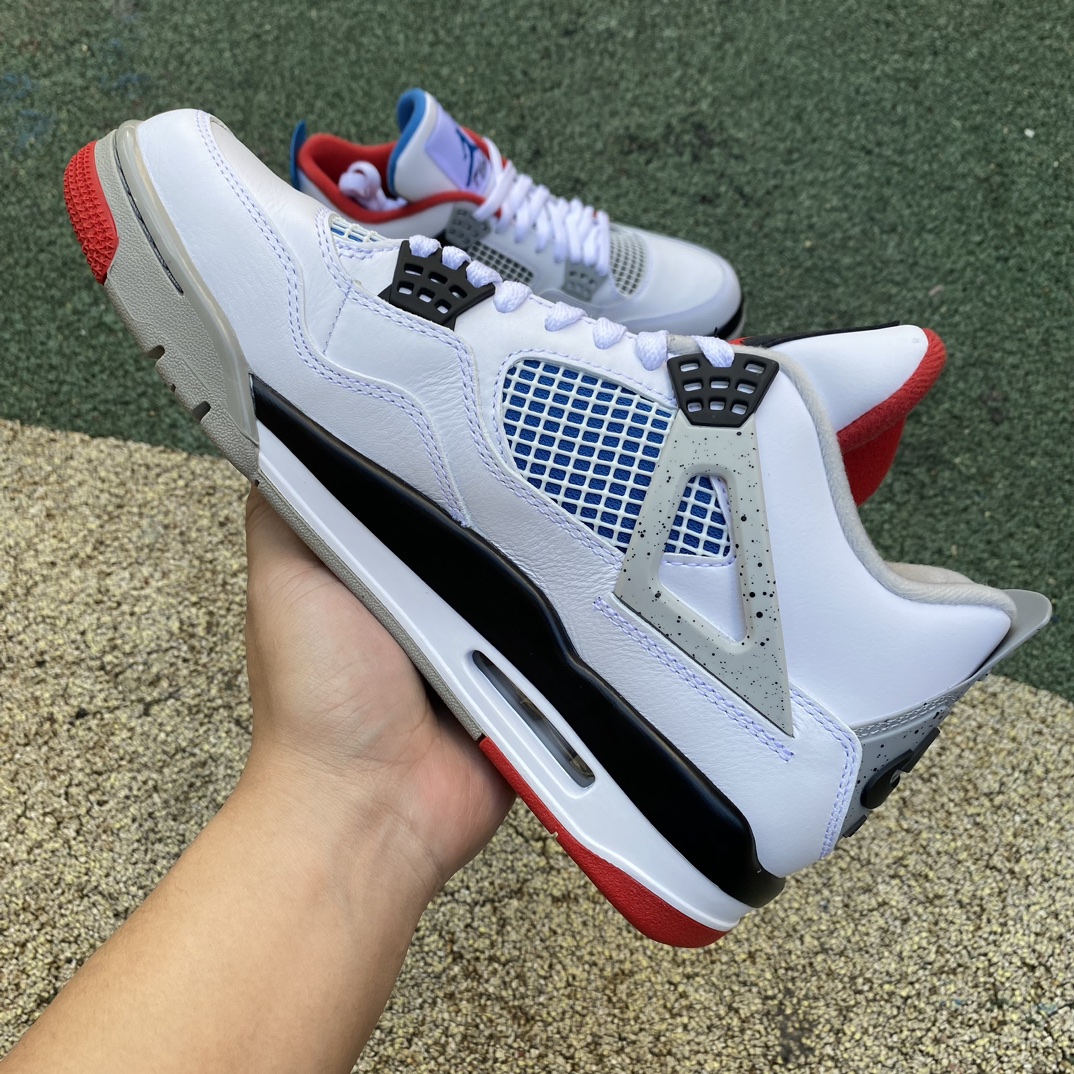 aj4鸳鸯尺码40.5-47.5c特供版️ljr出品AirJordan4WhatTheAJ4红蓝鸳鸯篮球