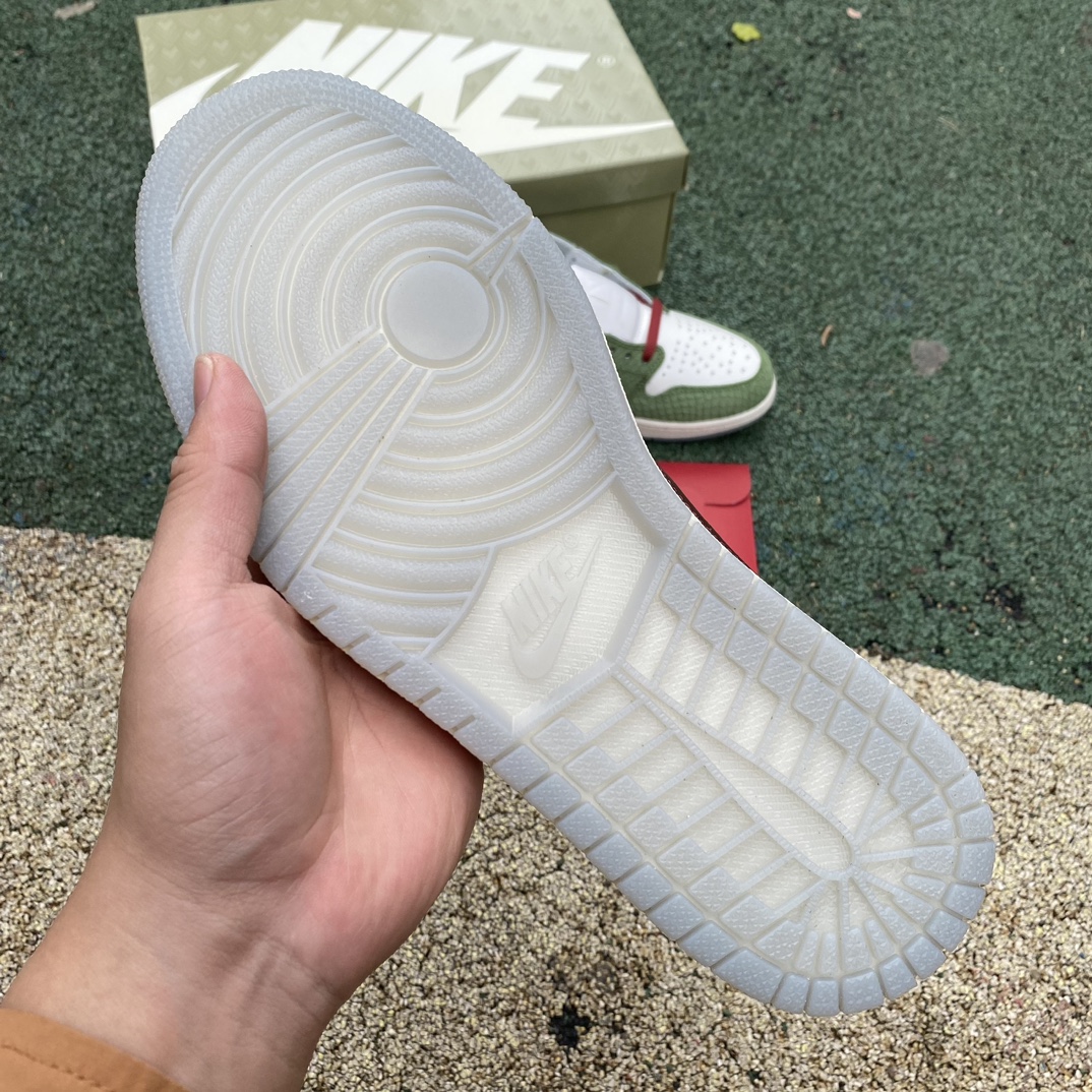 aj1白绿龙年low尺码36-46AirJordan1LowAJ1龙年白绿低帮复古篮球鞋FN3727-1