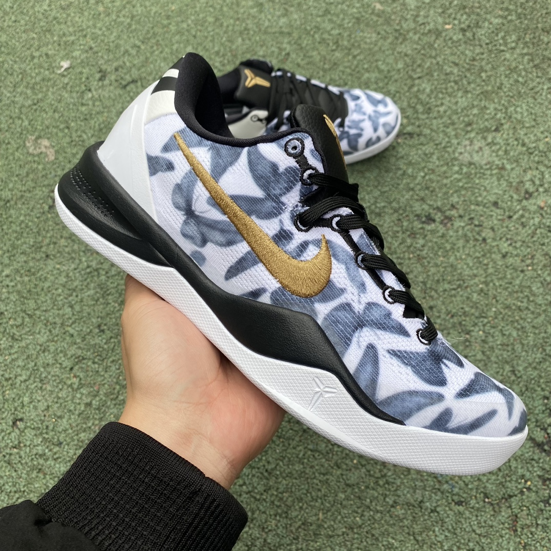 科比8白蓝黑金尺码40-48.5s2纯原版️偏小0.5-1码️NikeKobe8Protro男子简约舒适