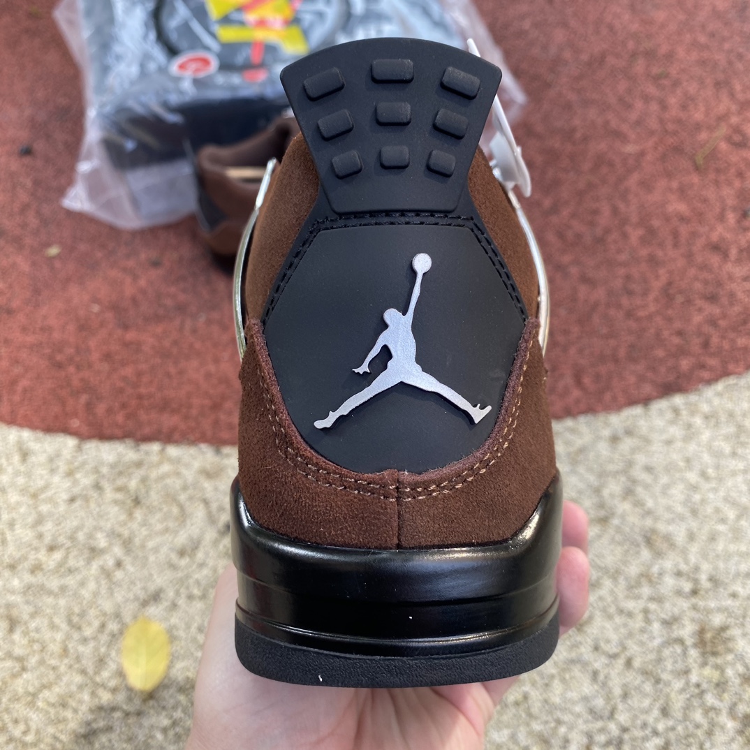 aj4棕黑金属尺码36-47.5AirJordan4黑棕色金属液态AQ9129-002