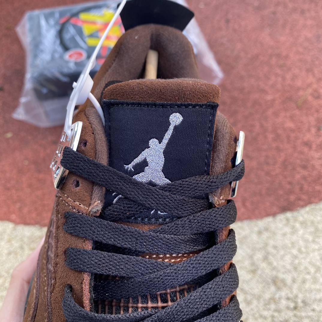 aj4棕黑金属尺码36-47.5AirJordan4黑棕色金属液态AQ9129-002