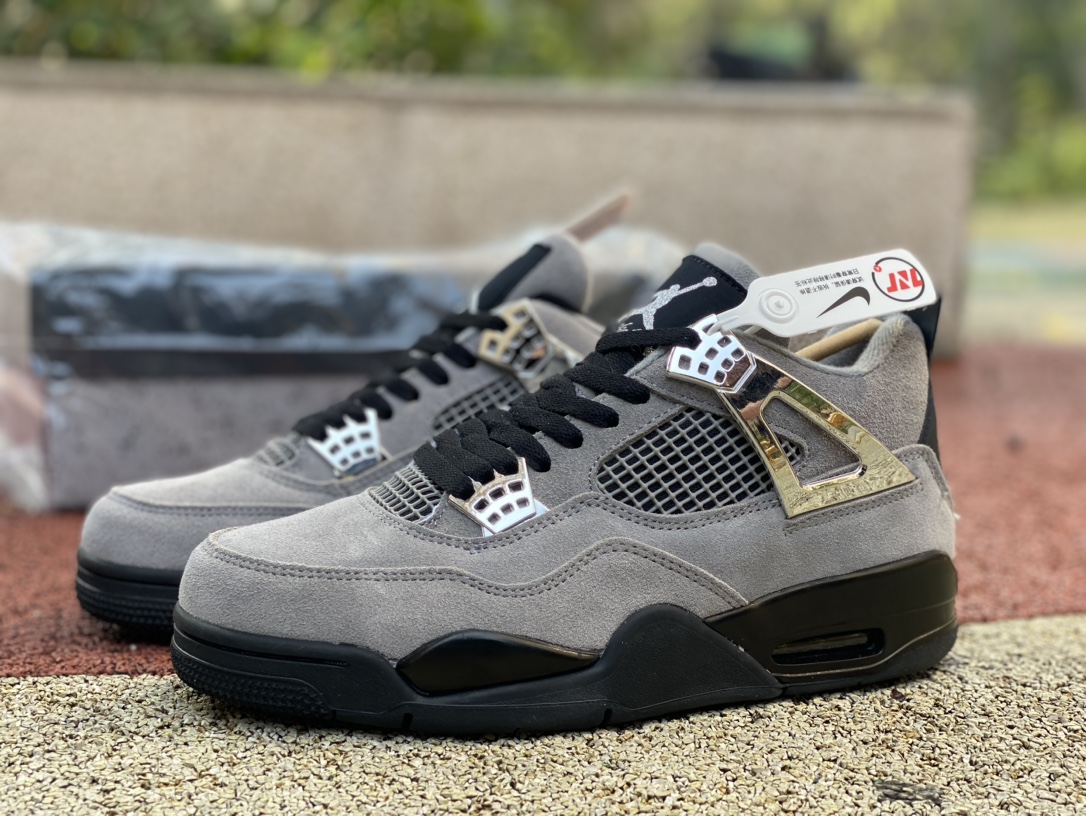 aj4灰黑金属尺码36-47.5AirJordan4黑棕色金属液态AQ9129-002