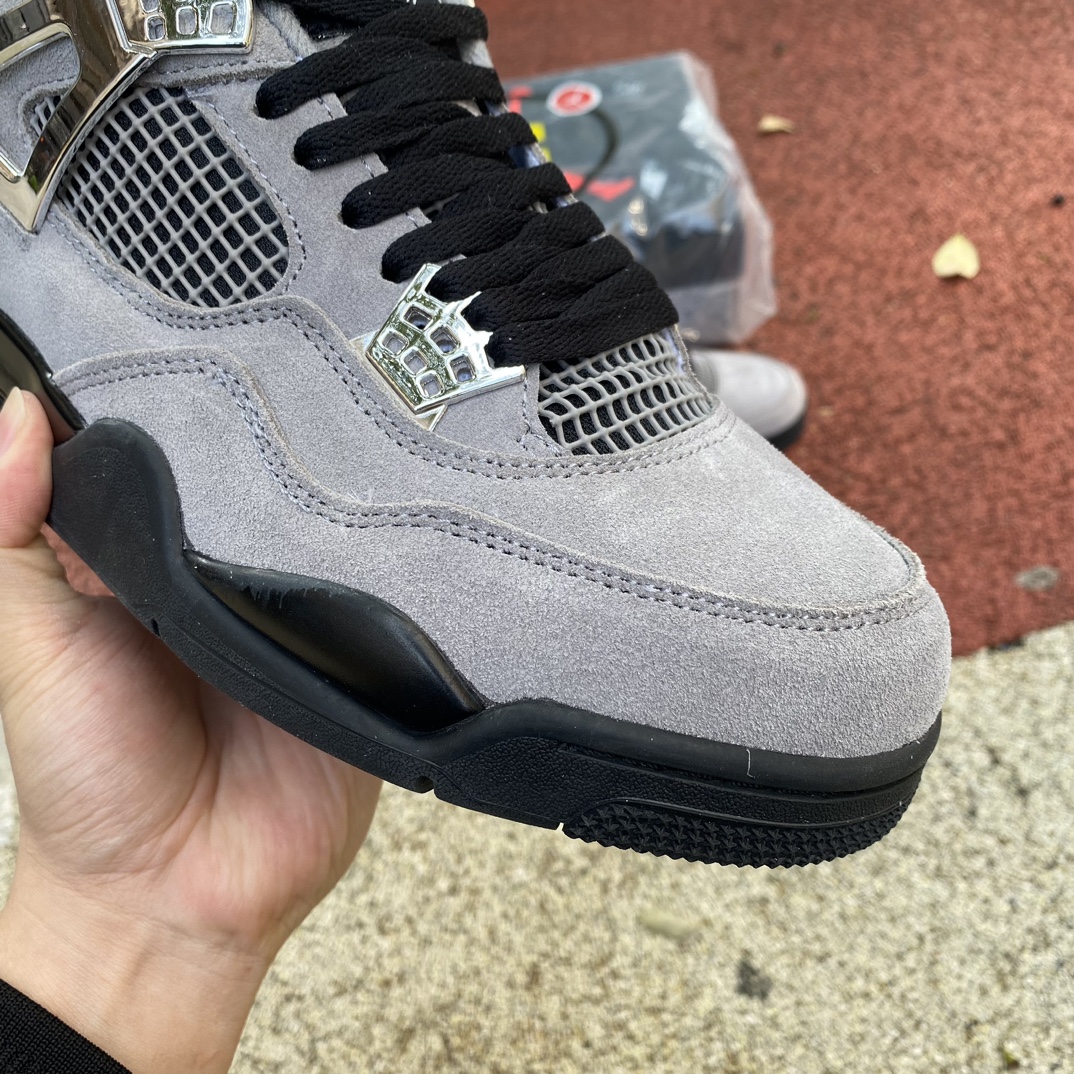 aj4灰黑金属尺码36-47.5AirJordan4黑棕色金属液态AQ9129-002