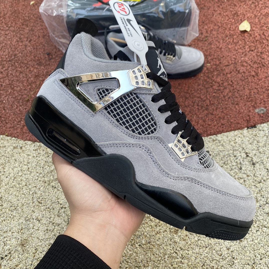 aj4灰黑金属尺码36-47.5AirJordan4黑棕色金属液态AQ9129-002