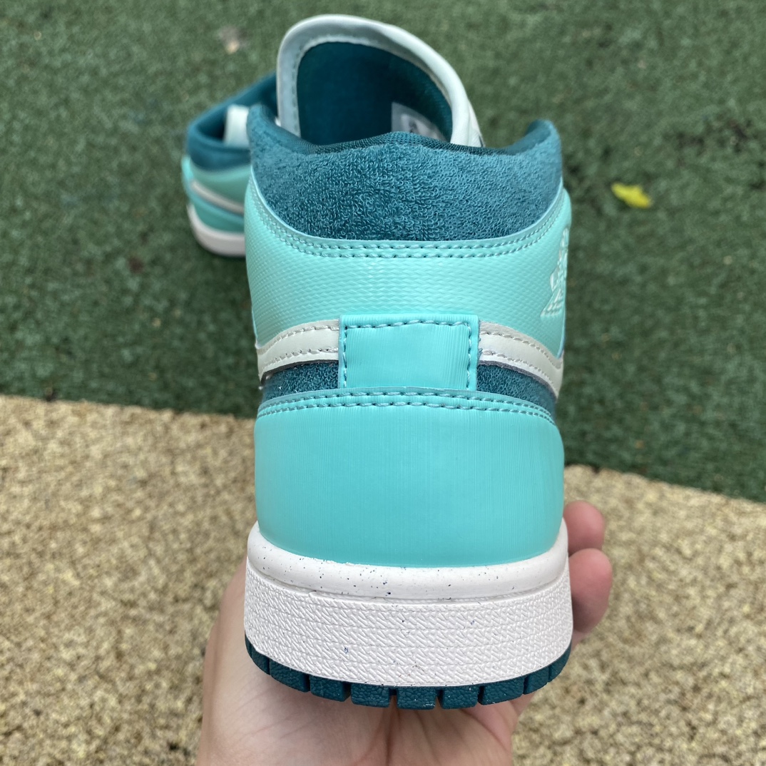 AJ1Mid冰蓝尺码35.5-46纯原版️NikeAirJordan1MidSEAJ1冰蓝中帮DZ374