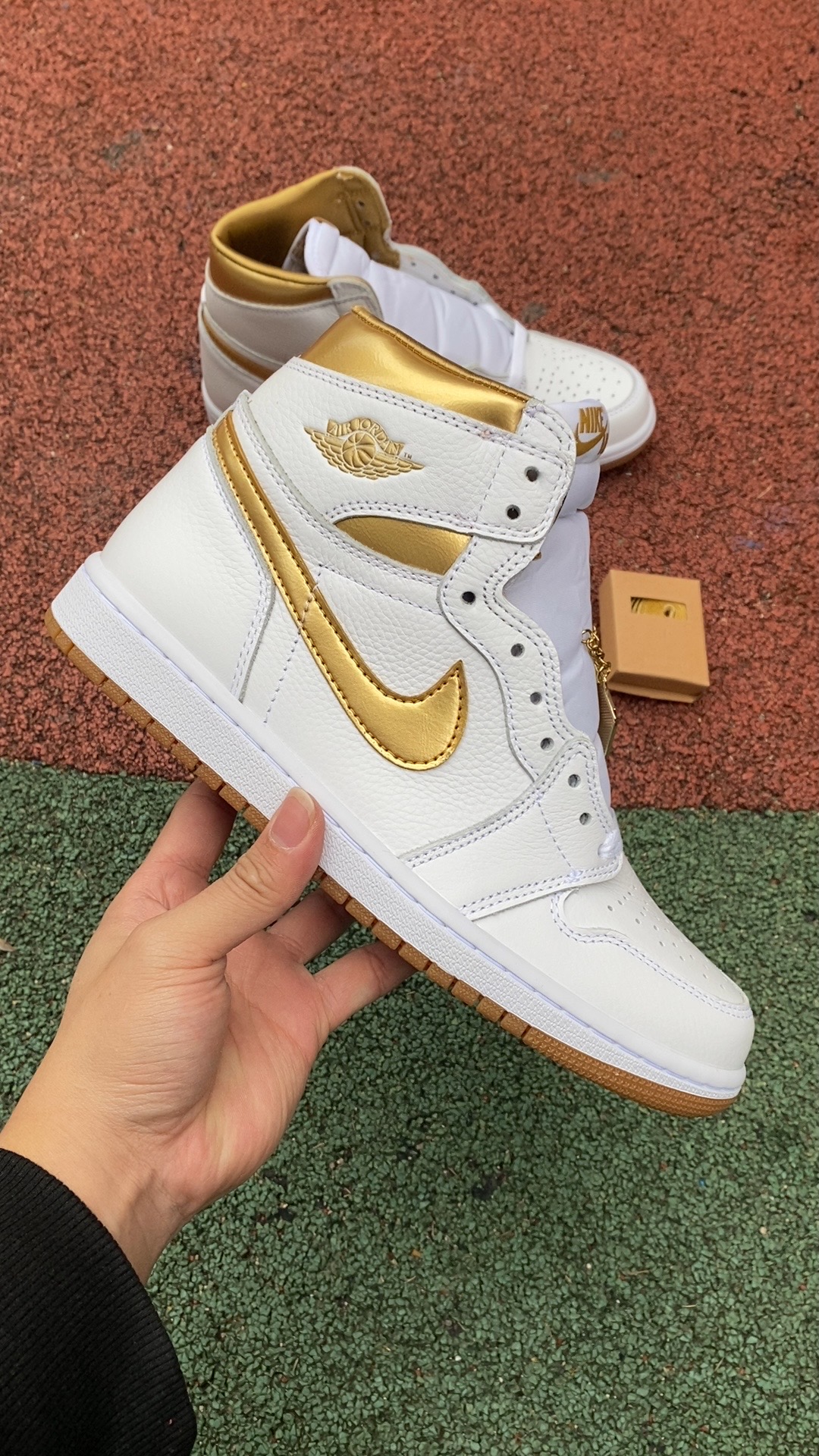 aj1白金高帮尺码36-47.5AirJordan1AJ1白金高帮FD2596-107