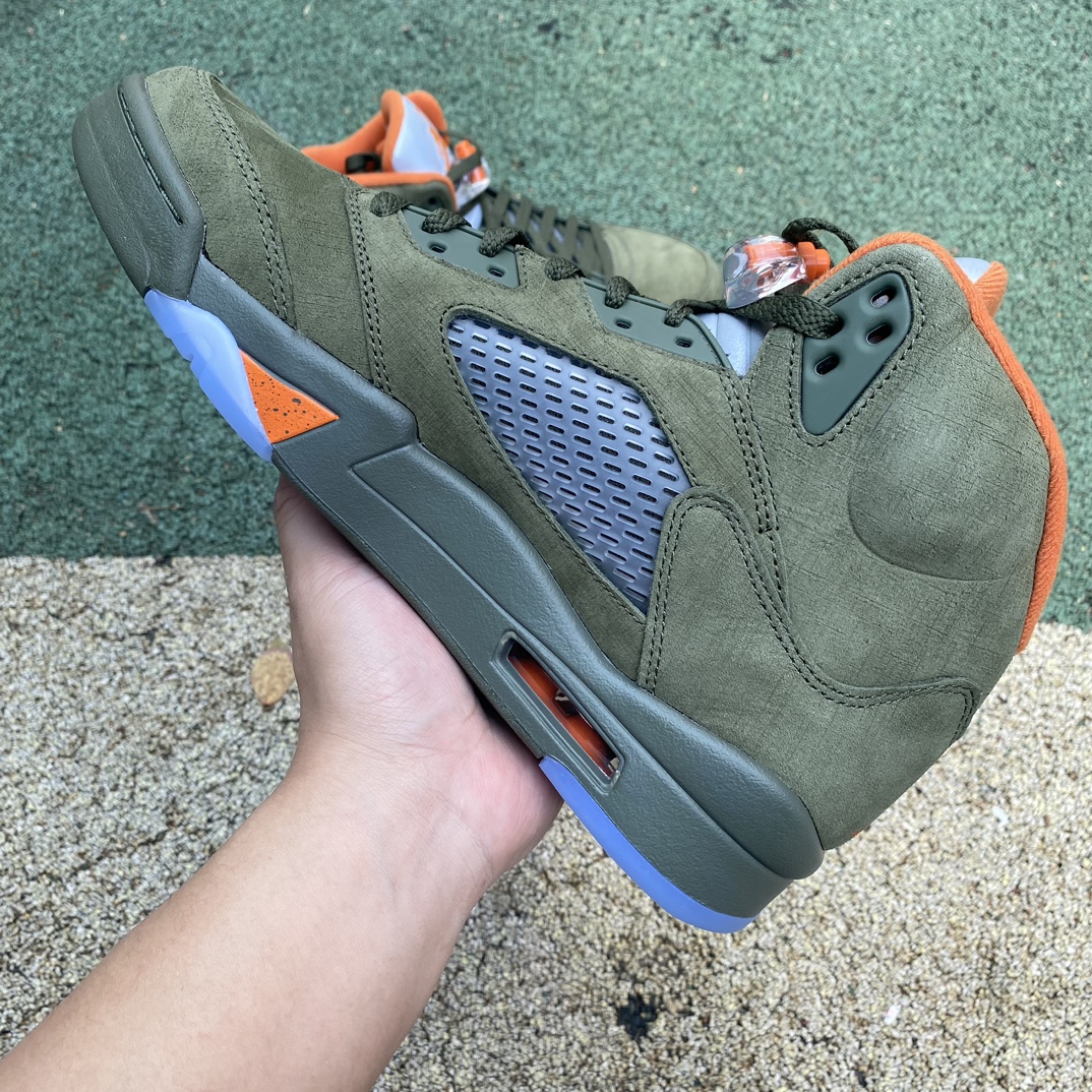 aj5橄榄绿尺码40.5-47.5LJR版️特供ljr出品-AirJordan5RetroOliveAJ