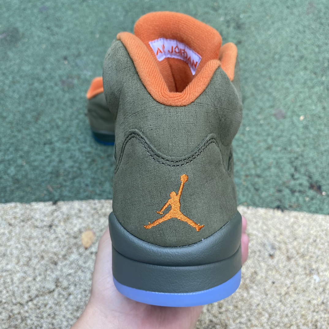 aj5橄榄绿尺码40.5-47.5LJR版️特供ljr出品-AirJordan5RetroOliveAJ