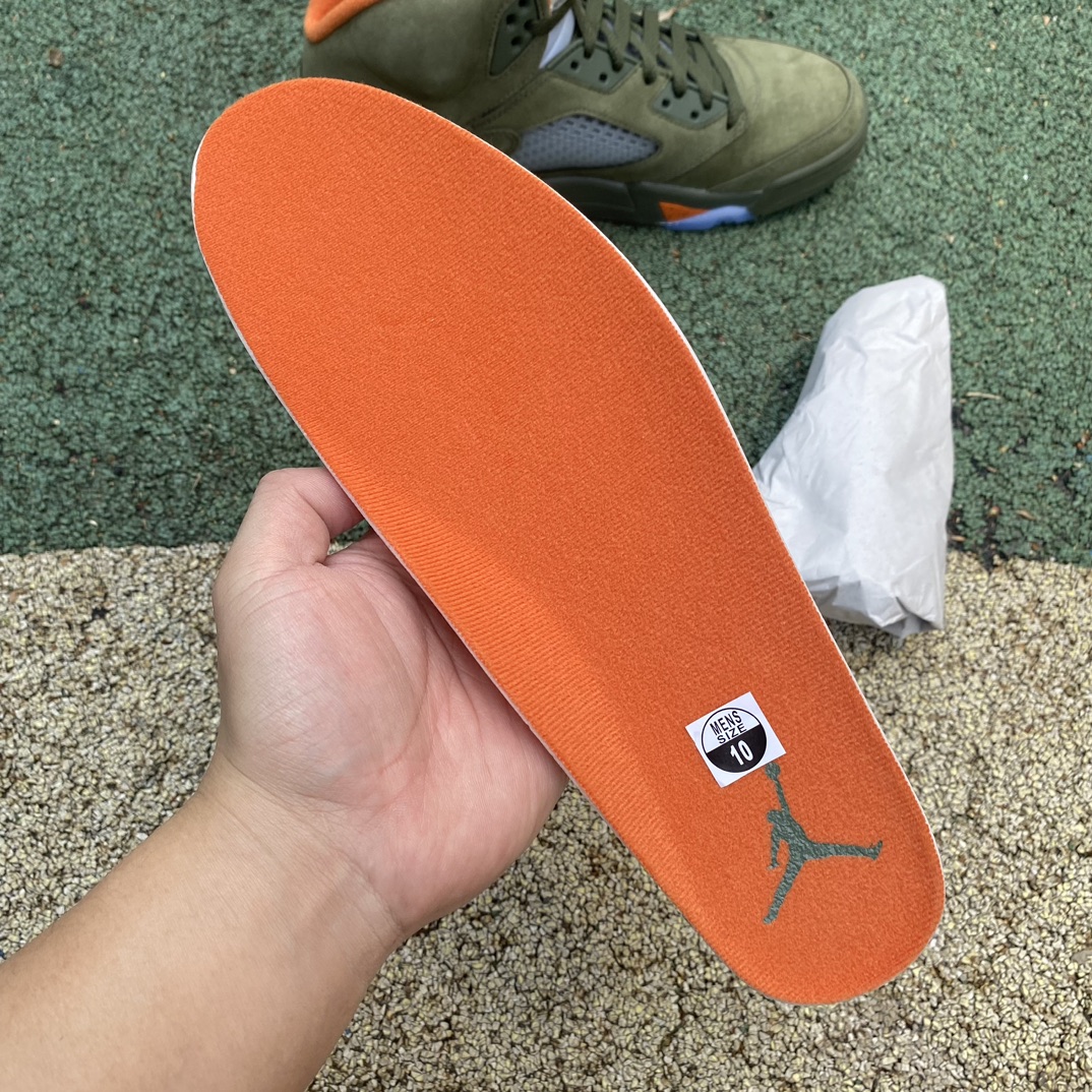 aj5橄榄绿尺码40.5-47.5LJR版️特供ljr出品️AirJordan5RetroOliveAJ