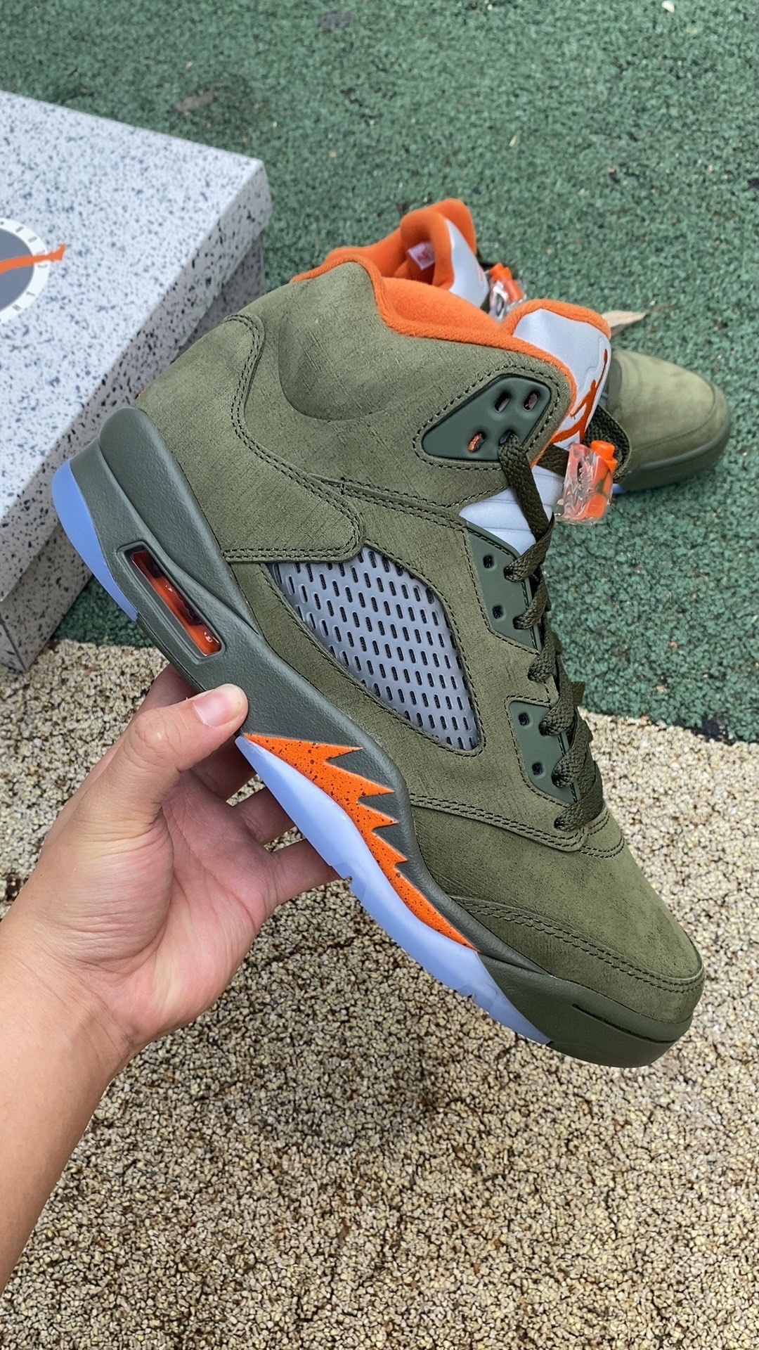 aj5橄榄绿尺码40.5-47.5LJR版️特供ljr出品️AirJordan5RetroOliveAJ