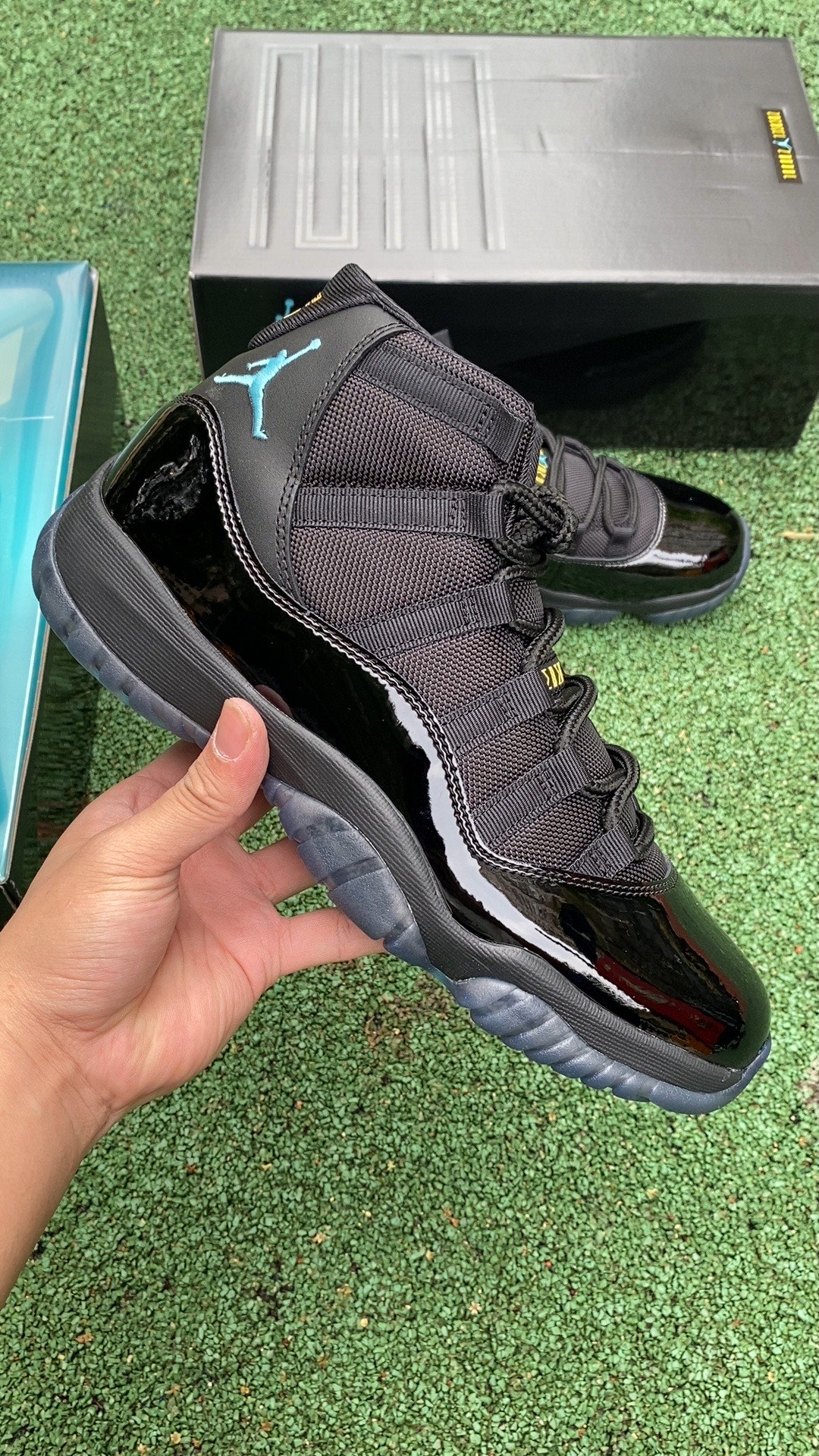 aj11伽马蓝总裁片纯原版️尺码40.5-48.5AirJordan11GammaBlueAJ11伽马蓝