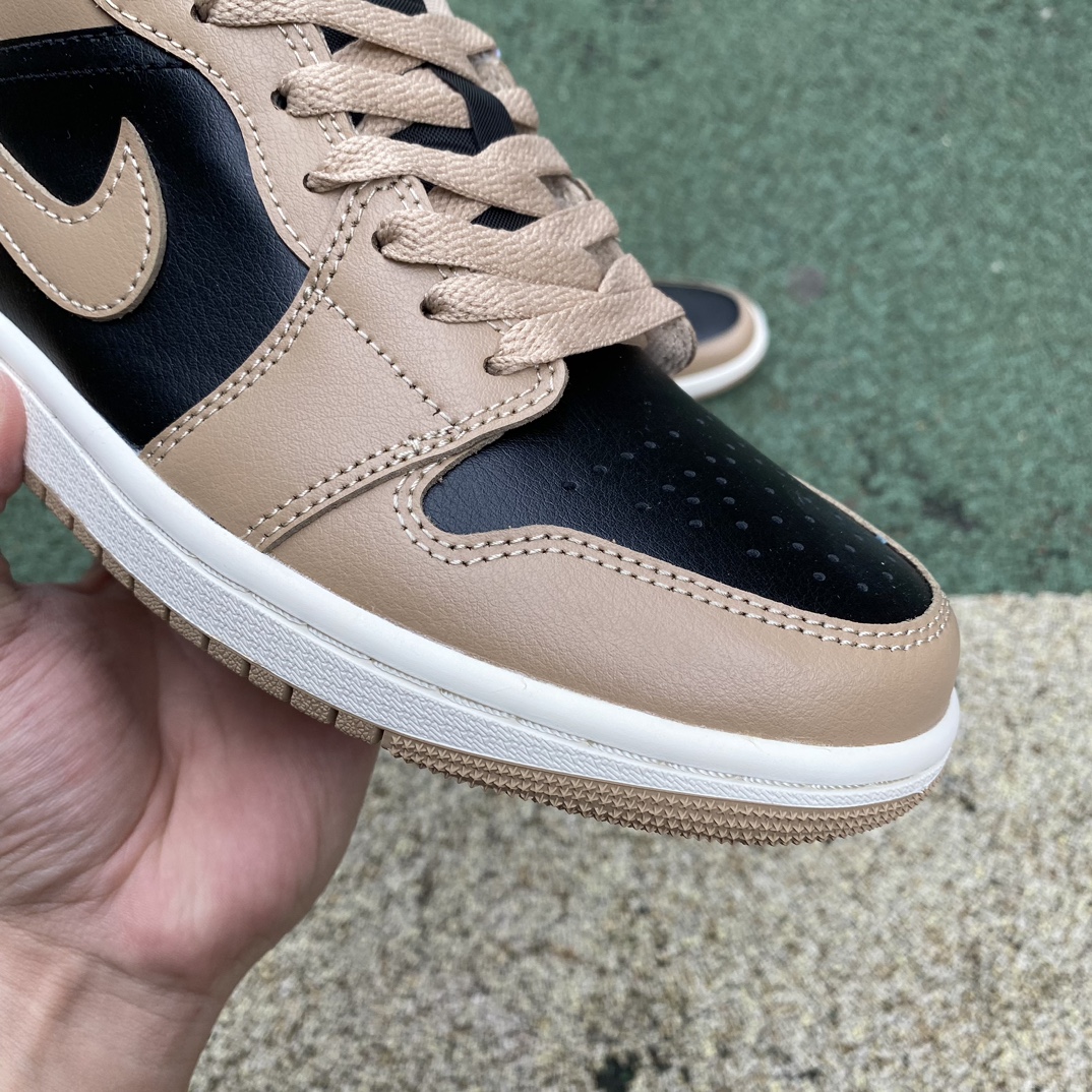 AirJordan1LowAJ1棕黑褐色低帮复古篮球鞋DC0774-201尺码35.5-46