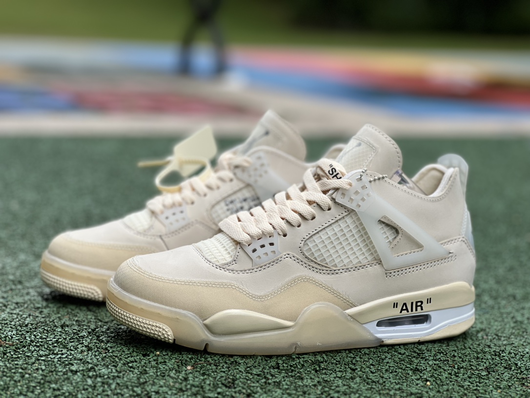 aj4ow白帆ow联名纯原版️尺码40.5-47.5️45.5AirJordan4xOff-WhiteA