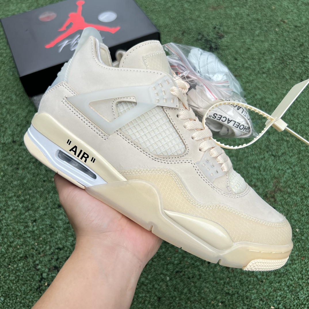 aj4ow白帆ow联名纯原版️尺码40.5-47.5️45.5AirJordan4xOff-WhiteA