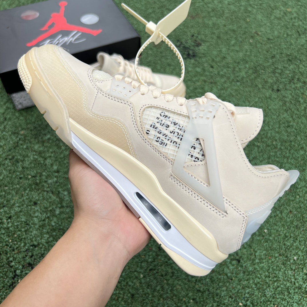 aj4ow白帆ow联名纯原版️尺码40.5-47.5️45.5AirJordan4xOff-WhiteA