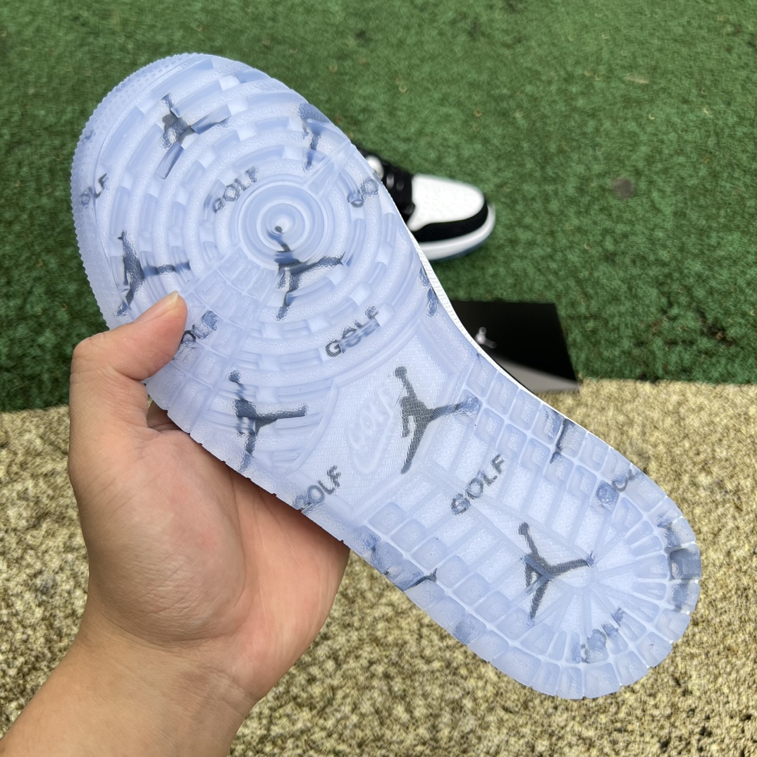 aj1低帮高尔夫黑白双钩纯原版️AirJordan1LowGolf“EndlessPursuit”黑白篮