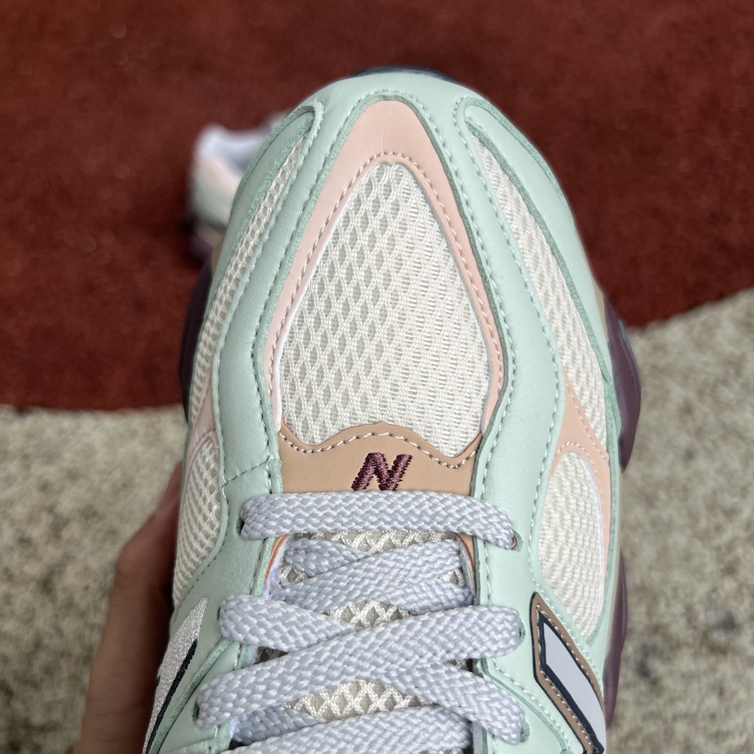 NB9060绿粉棕尺码36-46.5纯原-NewBalanceNB9060系列新款低帮运动休闲鞋跑步鞋U