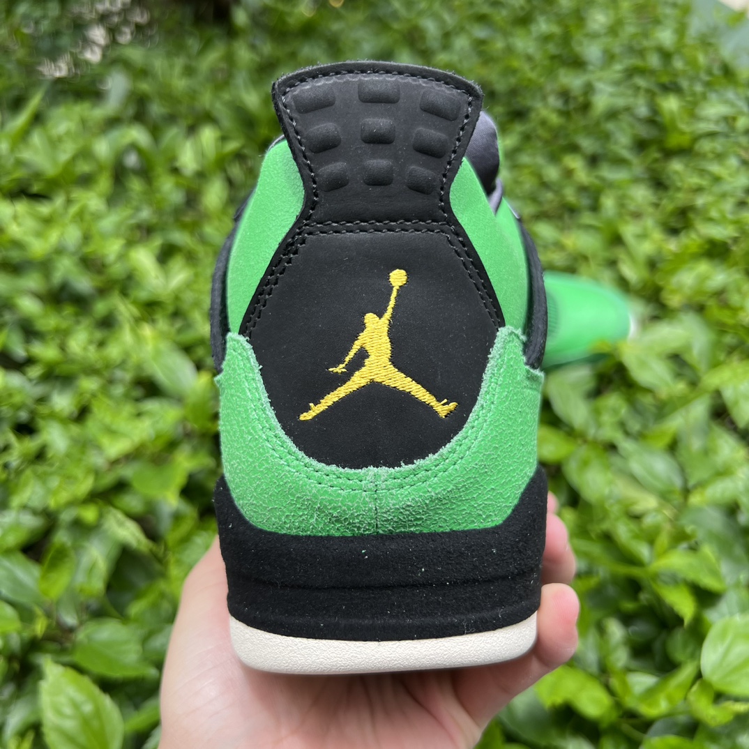 aj4鸭子黑绿尺码40-48.5AirJordan4Manila马尼拉复古篮球鞋黑绿