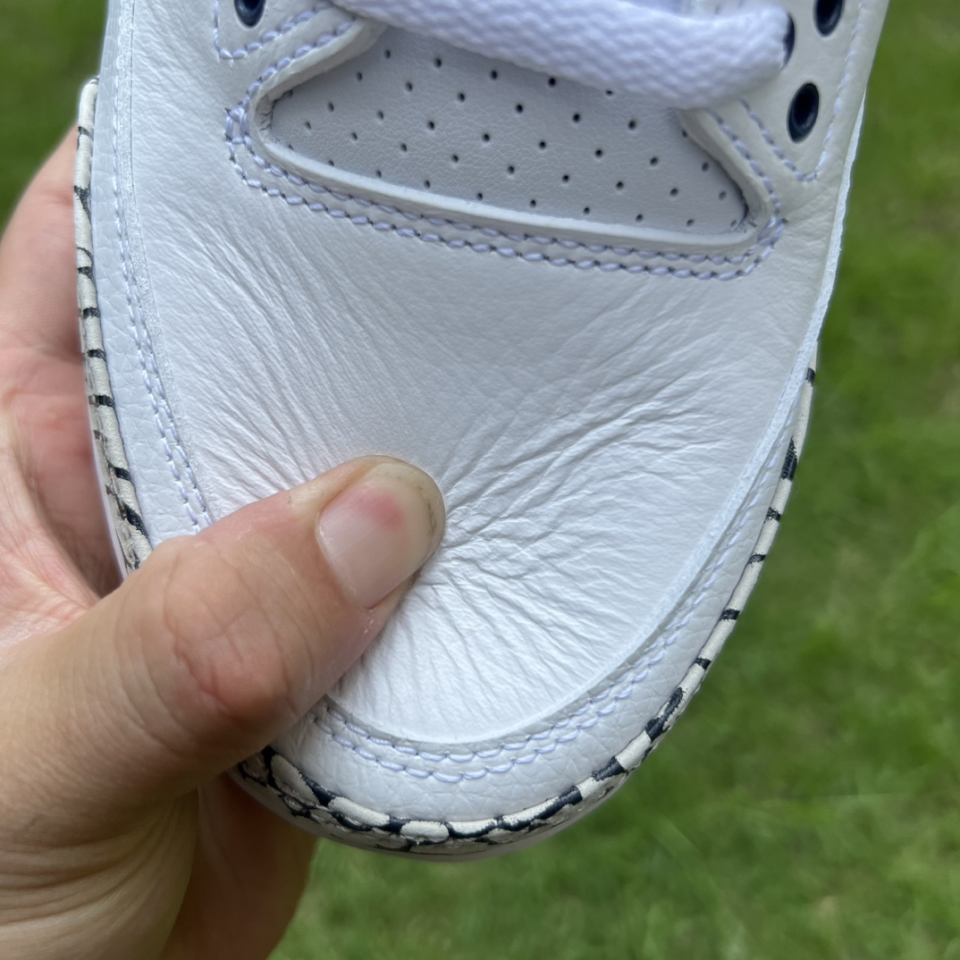 aj3北卡蓝尺码40-47.5AirJordan3AJ3北卡蓝白蓝UNC爆裂纹PE球鞋CT8532-10