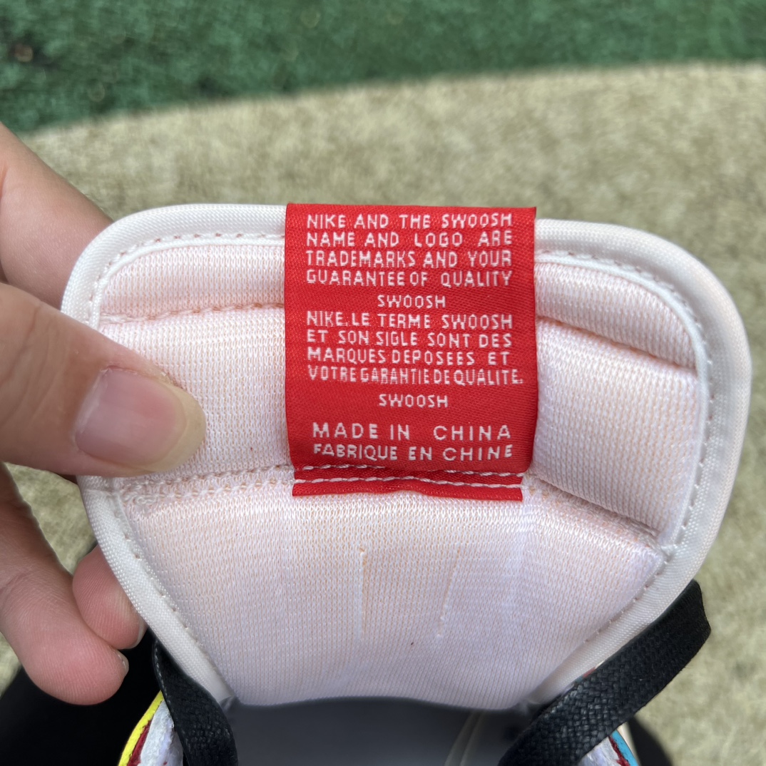 aj1黑红白丝绸2.0纯原版️尺码40-47.5AirJordan1xTrophyRoomAJ1白黑红低