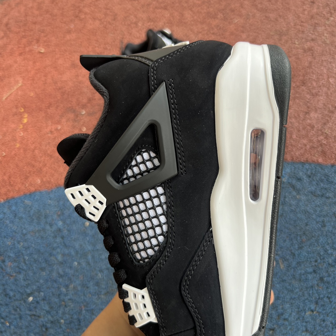 aj4黑白og纯原版️尺码36-47.5AirJordan4AJ4黑白奥利奥复古中帮篮球鞋FQ8138-