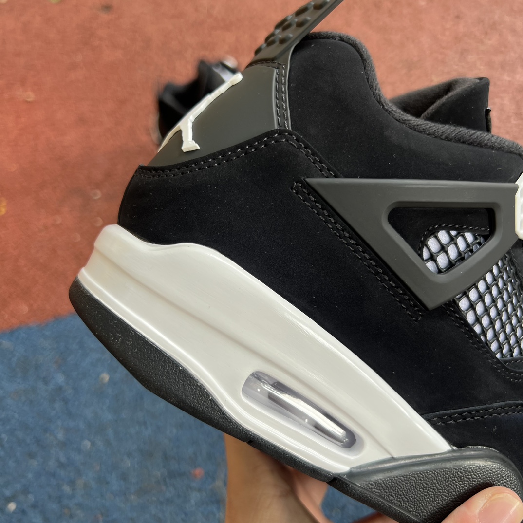 aj4黑白og纯原版️尺码36-47.5AirJordan4AJ4黑白奥利奥复古中帮篮球鞋FQ8138-