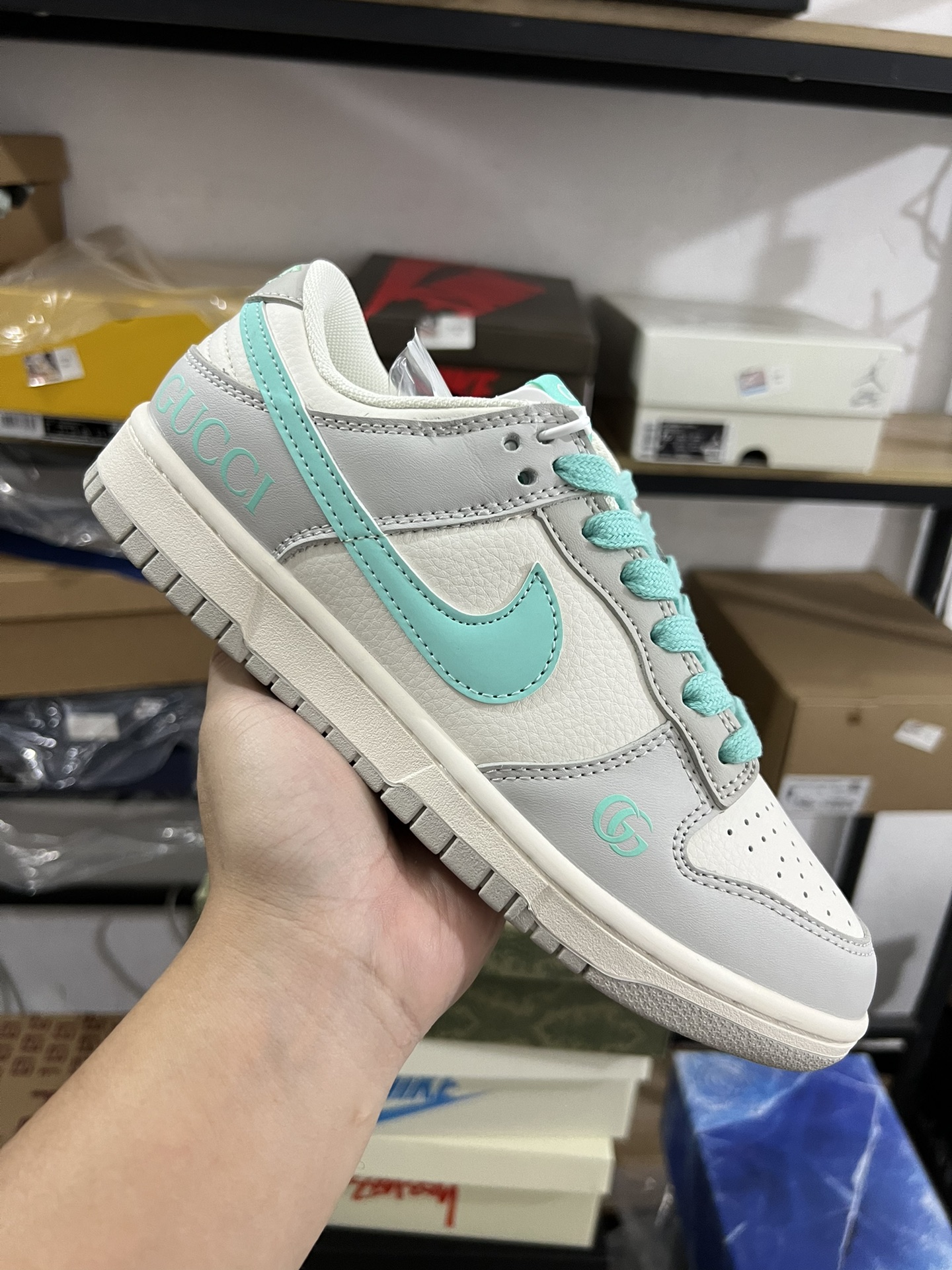 Dunk古驰白灰绿 尺码:36-45 特价💰自取同价😇a 2