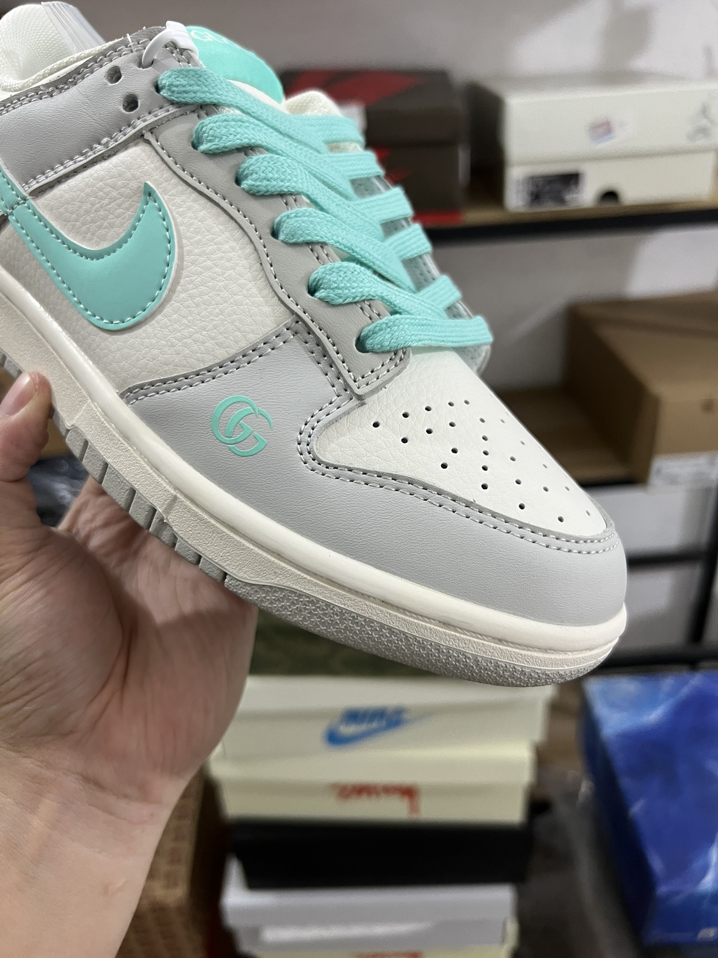 Dunk古驰白灰绿 尺码:36-45 特价💰自取同价😇a 8