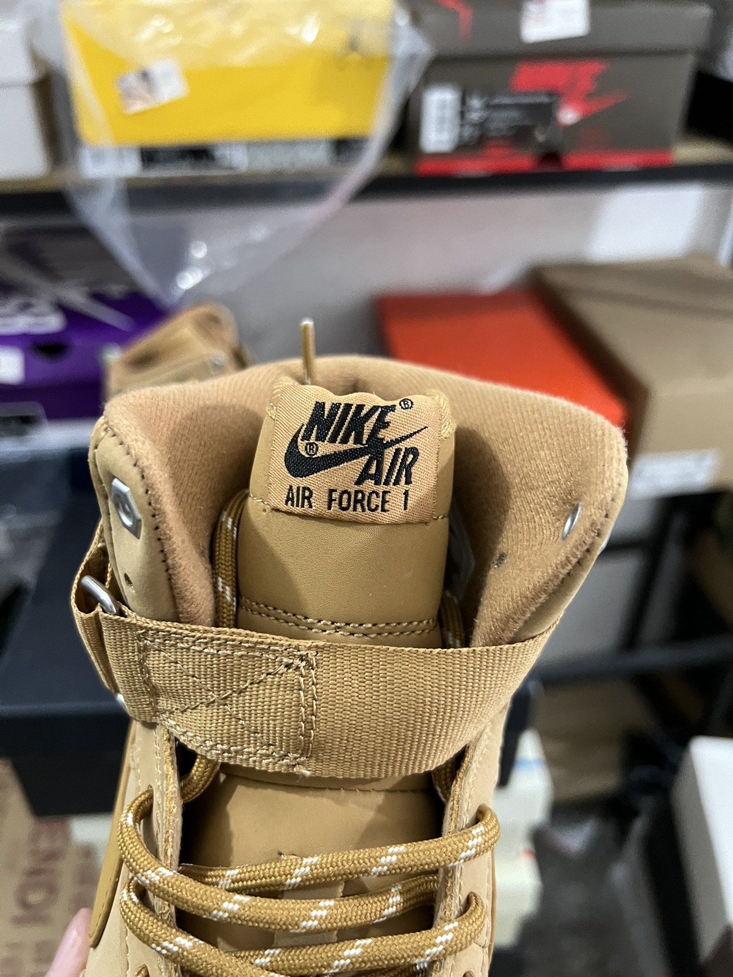 空军AF1小麦高帮 尺码:36-45 特价💰自取同价 6