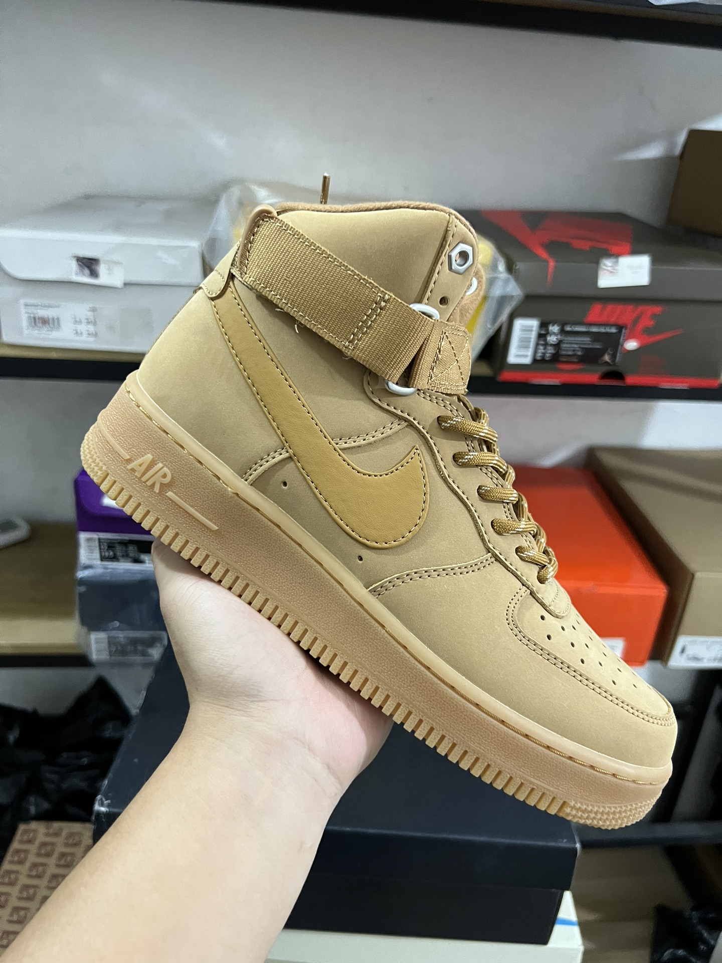 空军AF1小麦高帮 尺码:36-45 特价💰自取同价 2