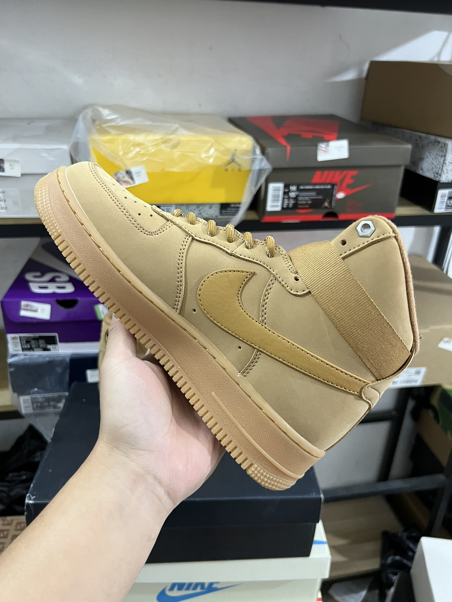 空军AF1小麦高帮 尺码:36-45 特价💰自取同价 4