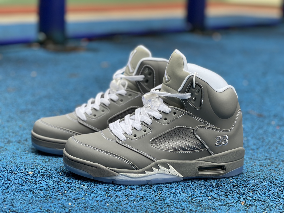 AirJordan5wolfgreyAJ5狼灰大灰狼白136027-005aj5灰狼尺码40-47.5