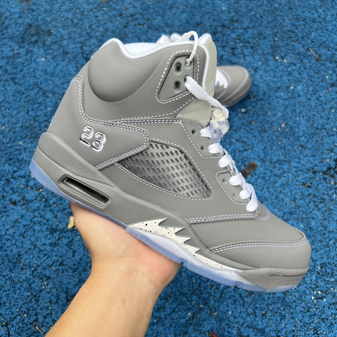 AirJordan5wolfgreyAJ5狼灰大灰狼白136027-005aj5灰狼尺码40-47.5