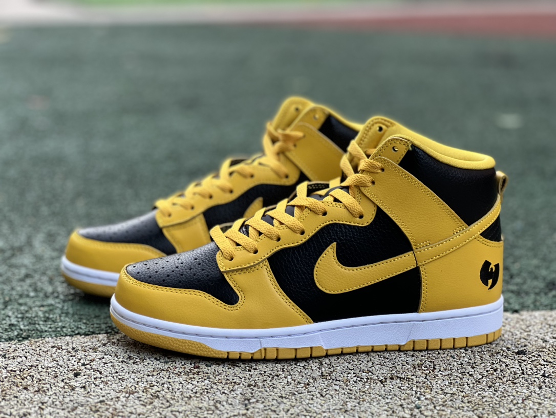 特价s2纯原版 Dunk高帮黑黄 尺码：40-46 HJ4320-001