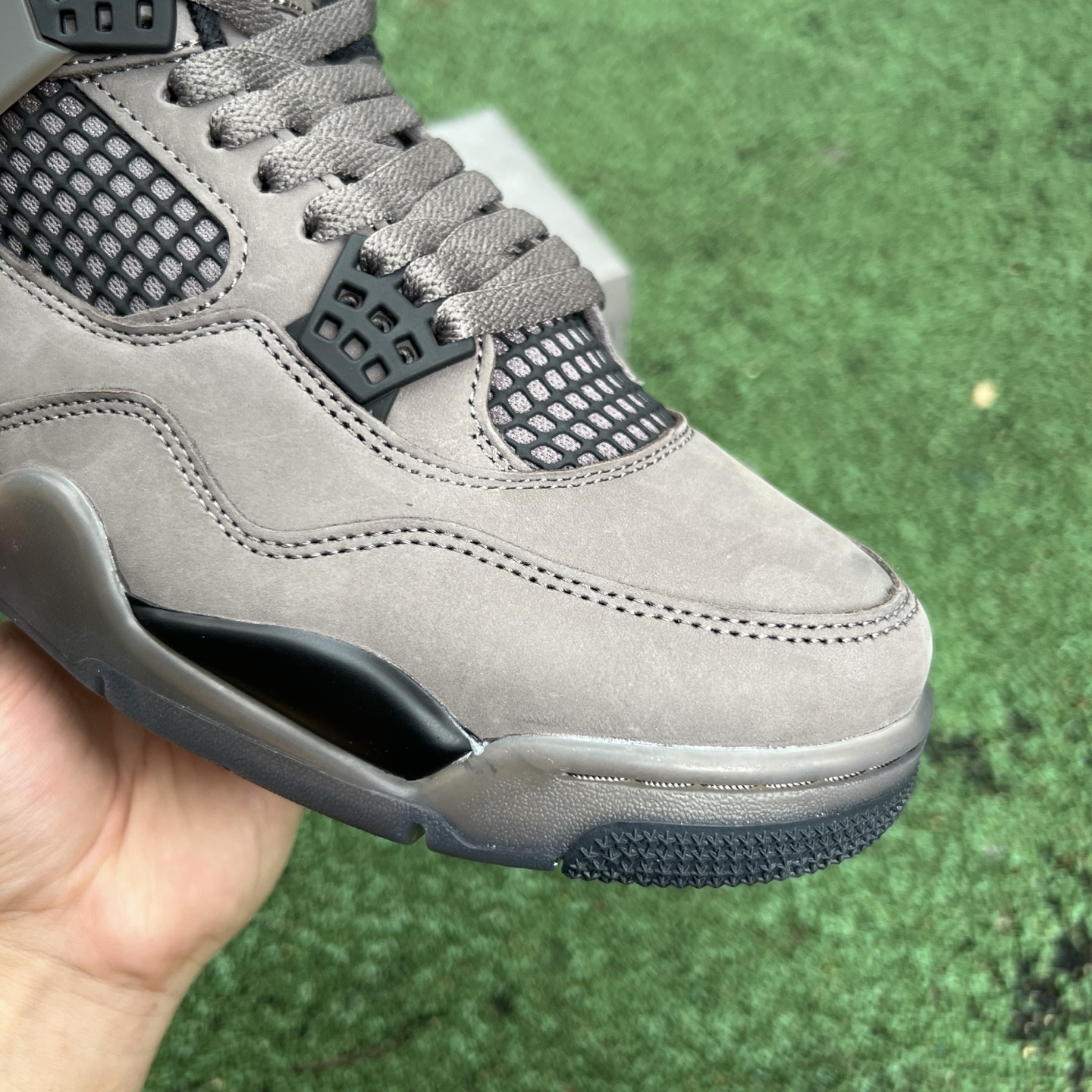 aj4小ts灰色 黑灰 纯原版‼️
尺码：40.5-48.5，
Air Jordan 4 “Cave S