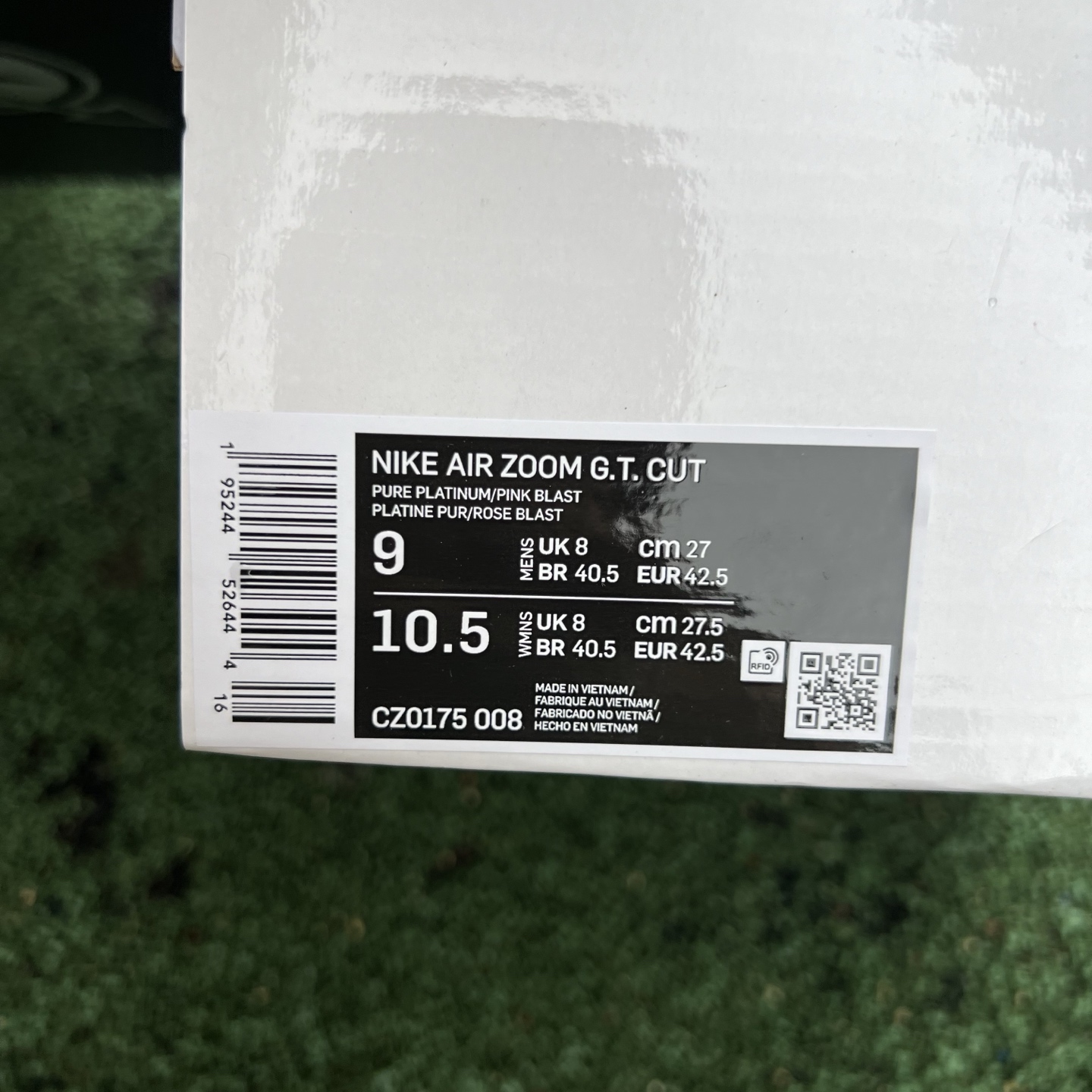 GT灰粉 OX纯原版‼️ 尺码：40-46

Nike Zoom GT Cut男子缓震低帮实战运动篮球鞋