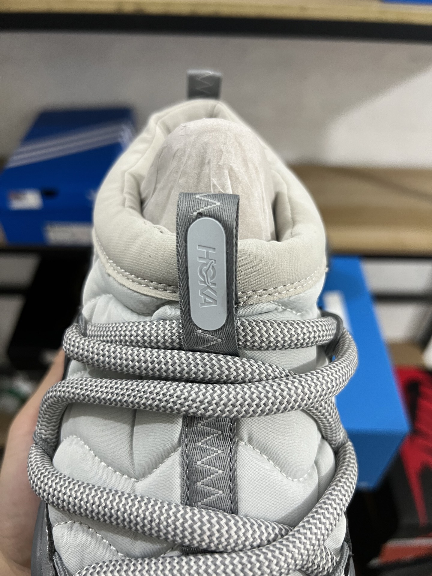 HOKA ONE ONE Ora Primo 星尘灰 加绒 保暖 货号：-sstst尺码：37-47，n