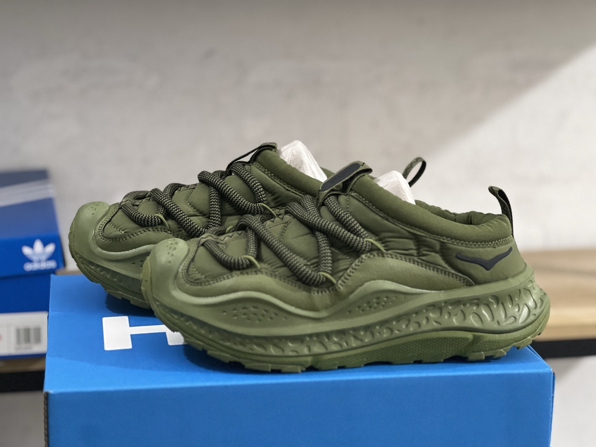 HOKA ONE ONE Ora Primo 绿色 加绒 保暖 货号：-FFR尺码：37-47，n