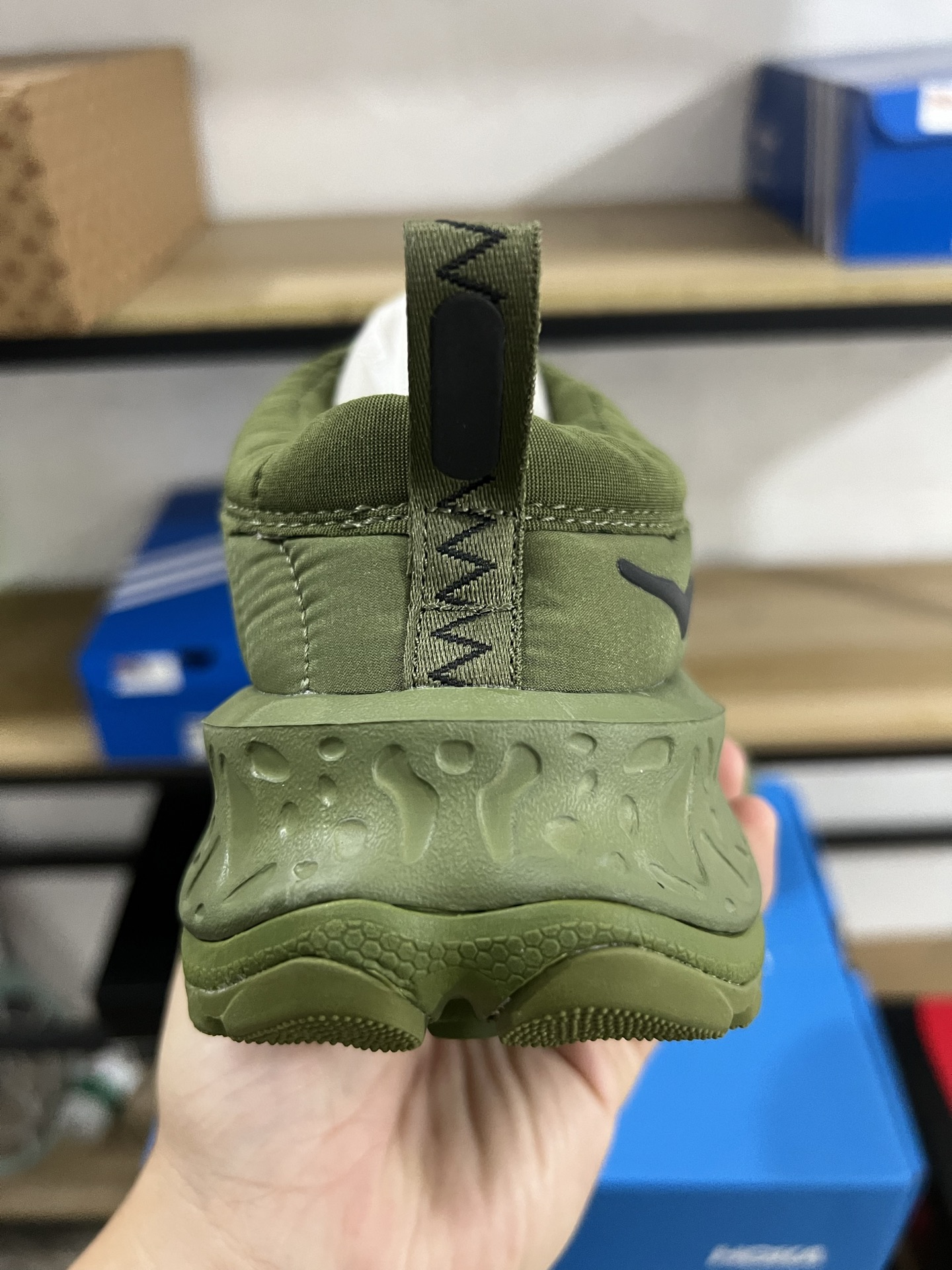 HOKA ONE ONE Ora Primo 绿色 加绒 保暖 货号：-FFR尺码：37-47，n