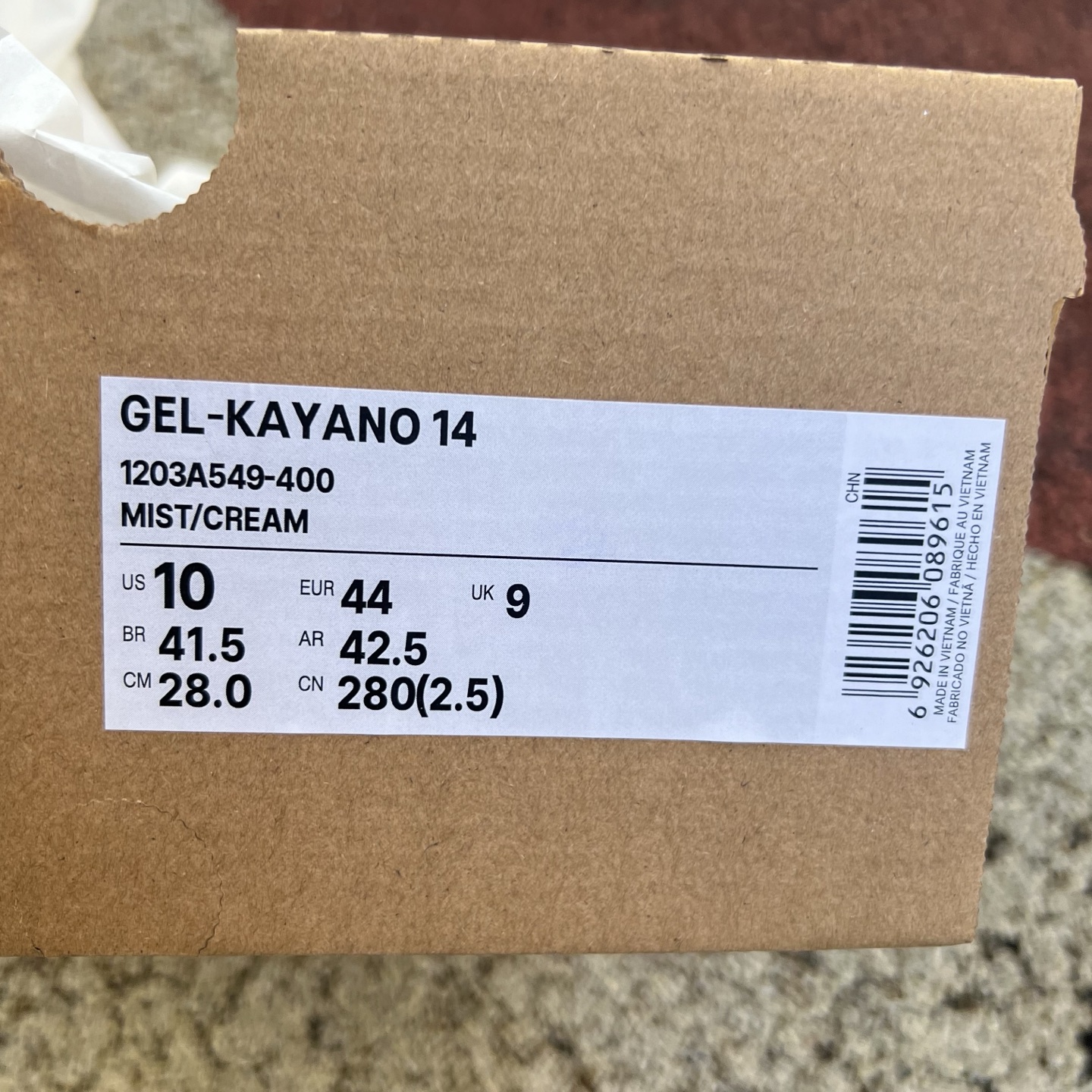 ️Size: 39-46, self pickup/dropshipping, self reduction 😇Asics Gel Kayano - Comprehensive 9
