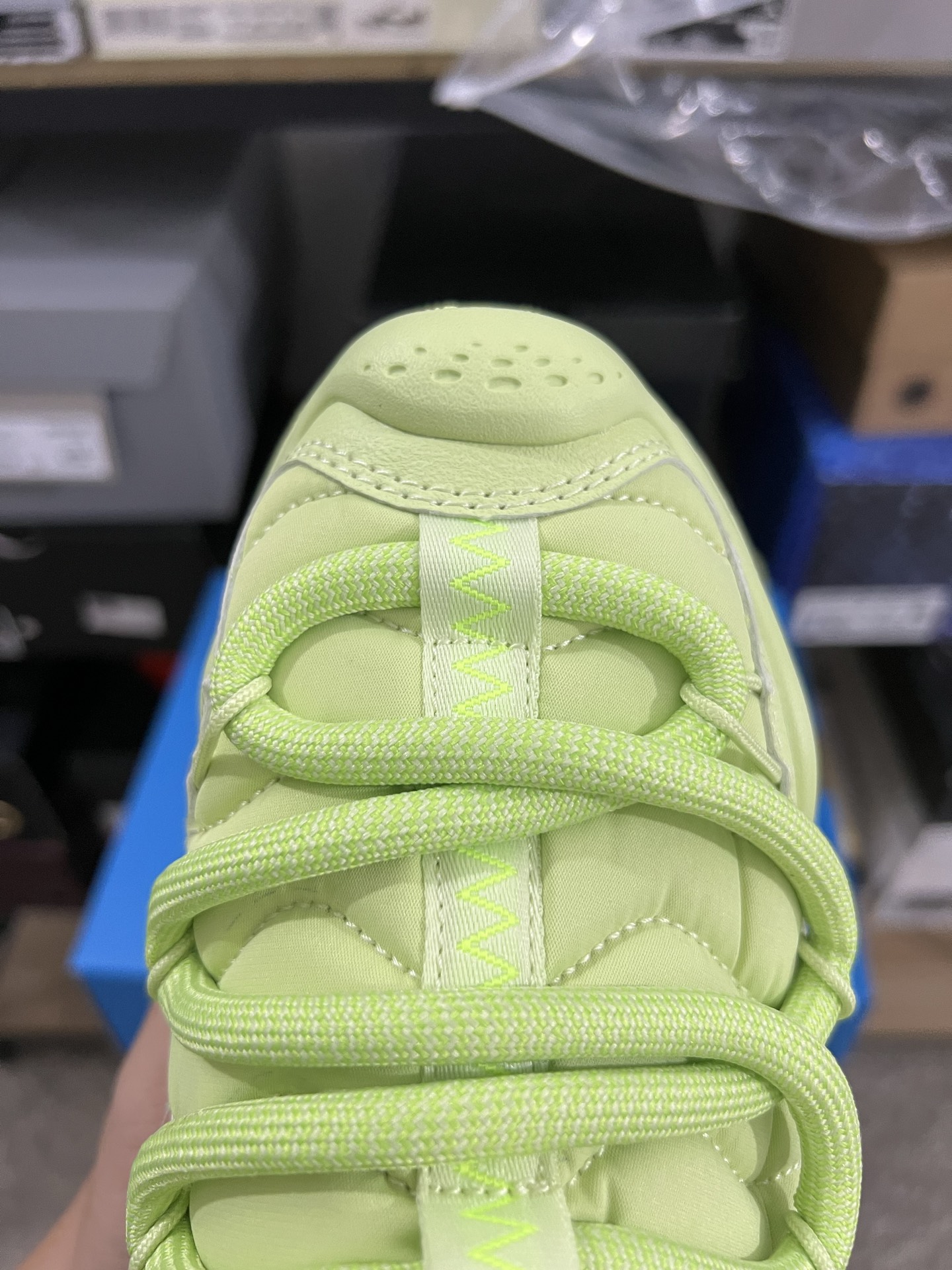 HOKA ONE ONE Ora Primo 浅绿色 荧光绿 加绒 保暖 货号：-HHN尺码：37-47