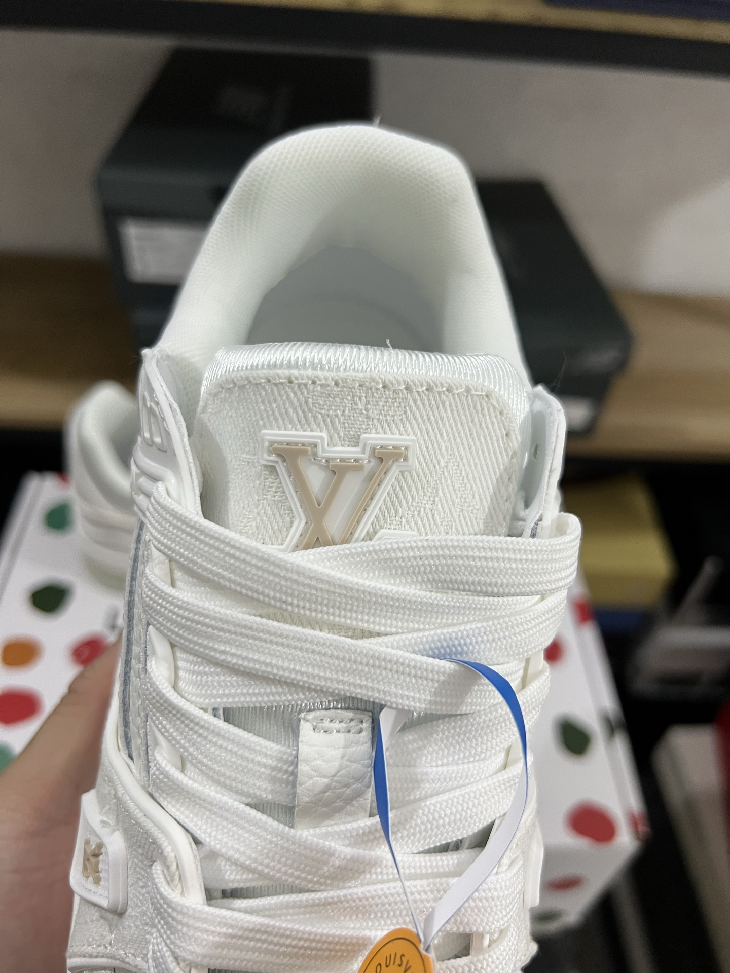 Lv Trainer 牛仔 纯白 尺码:36-45,特价自取同价😇a细节 6