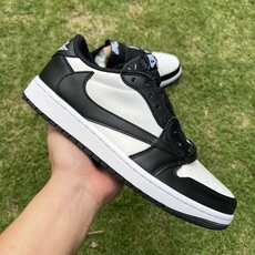 T1版本 aj1倒钩低帮黑白 ts联名款 货号:DM7866-002 尺码:40-48.5 T1版本 aj1倒钩低帮黑白 ts联名款 货号:DM7866-002 尺码:40-48.5