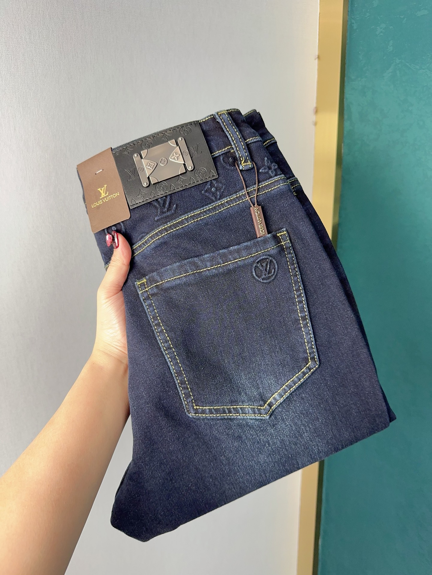 Louis Vuitton Clothing Jeans Blue Spring Collection