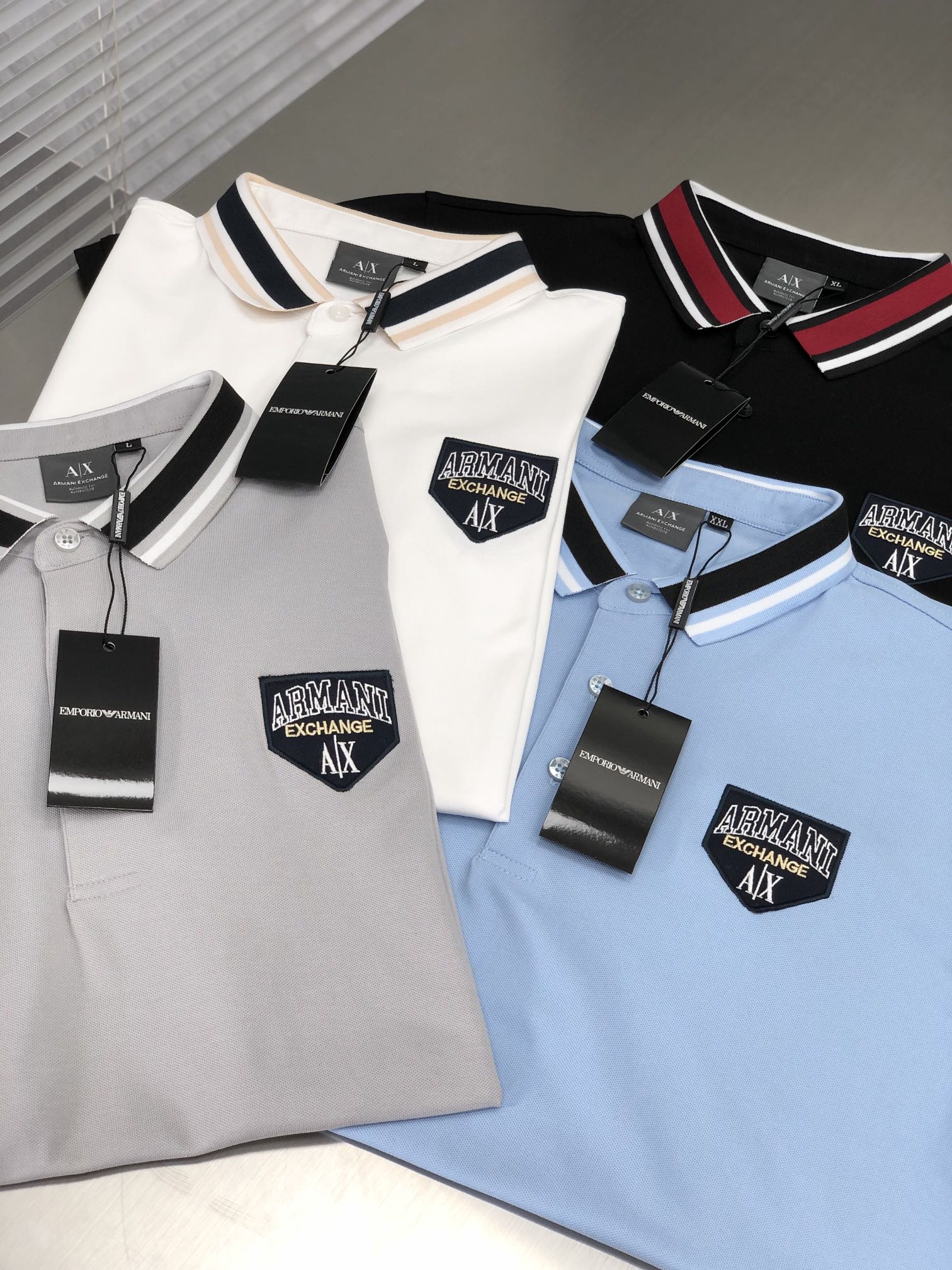 Armani Buy
 Clothing Polo T-Shirt Printing Summer Collection Fashion Short Sleeve